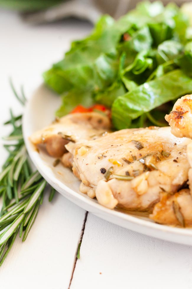 Chicken Thighs with Rosemary