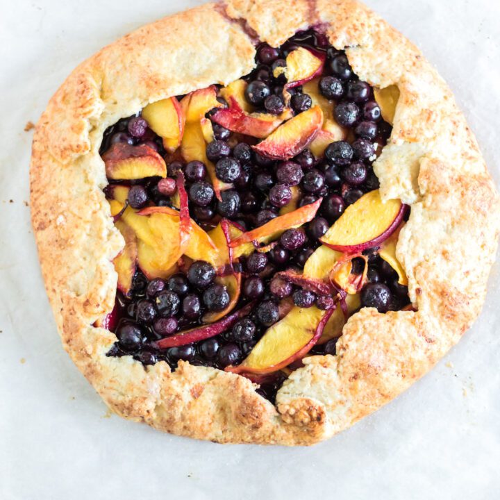 How To Make Blueberry Peach Galette