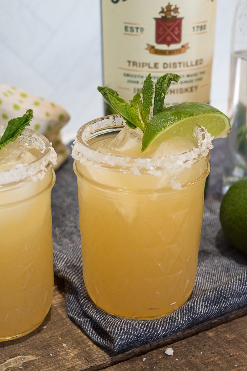 Margarita made with whiskey