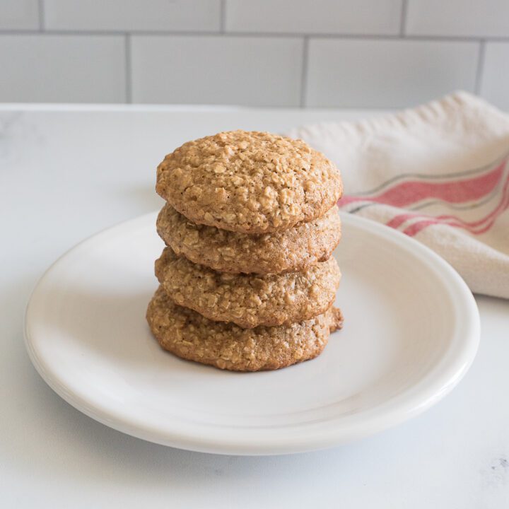 Low Fat Oatmeal Cookies with Applesauce