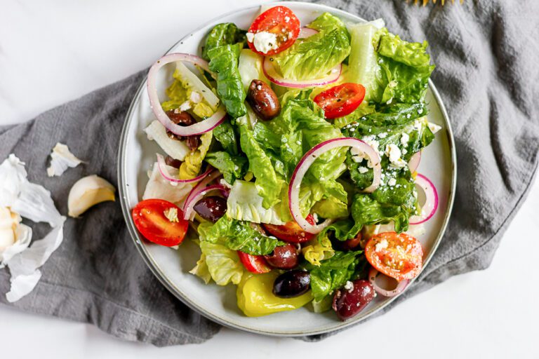 Panera Greek Salad {Copycat Recipe}