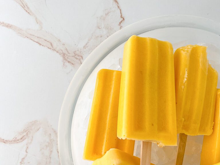 Easy Mango Popsicle Recipe
