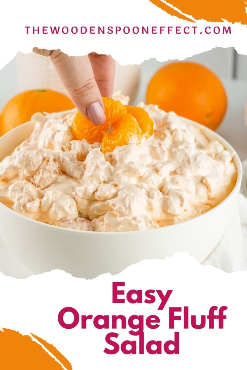 Salad made with Oranges and Cool Whip