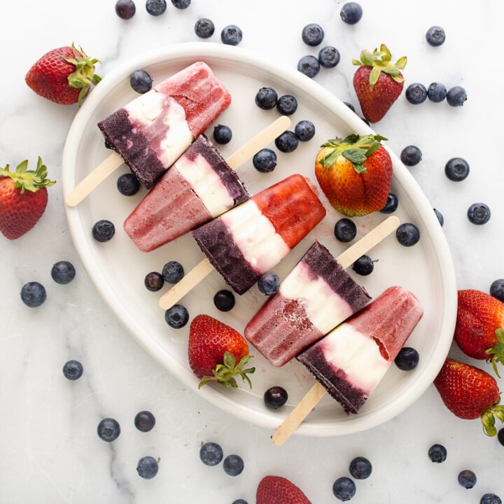 How To Make Red White and Blue Popsicles