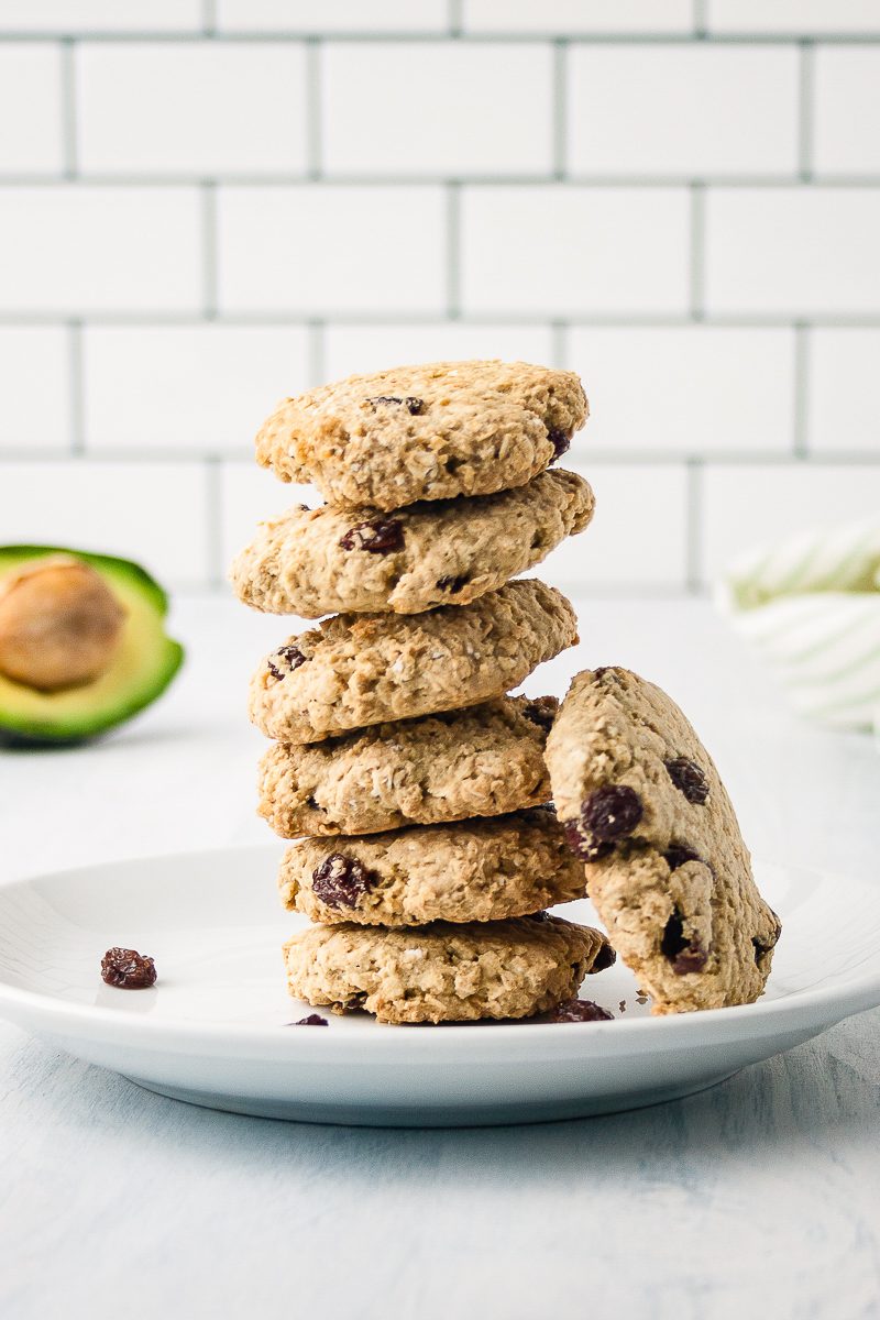 Oatmeal Cookie made with Avocado
