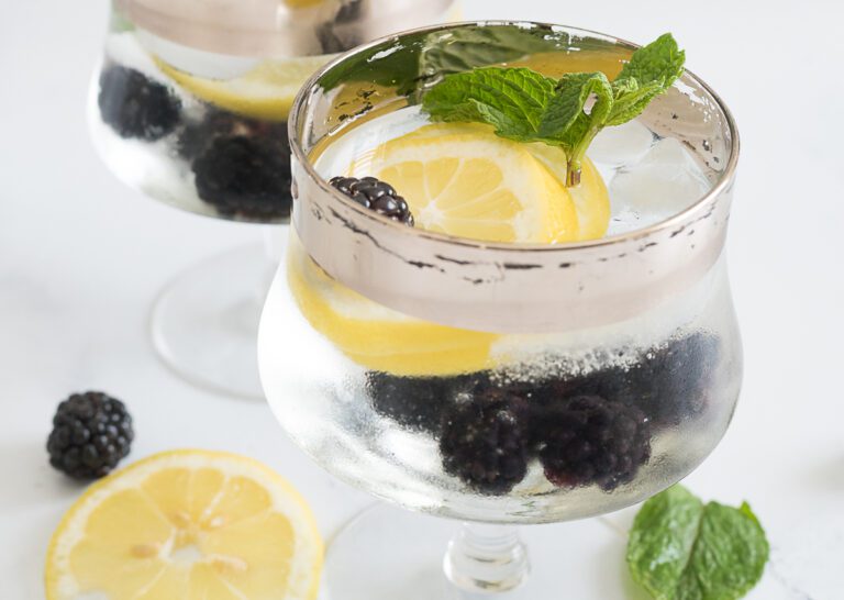 Lemon Blackberry Water