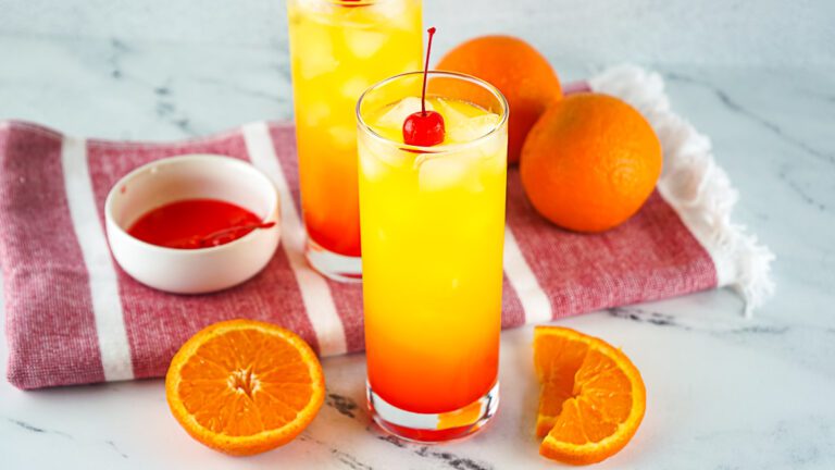 How To Make A Simple Tequila Sunrise