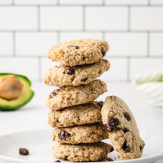 Oatmeal Cookie made with Avocado