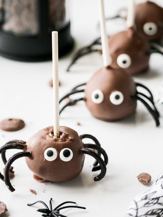 How To Make Spider Cake Pops for Halloween
