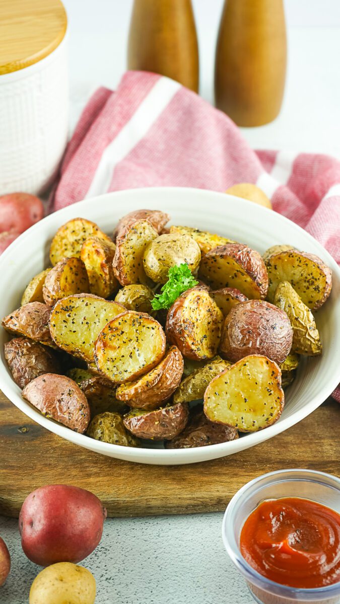 Potatoes made in the air fryer