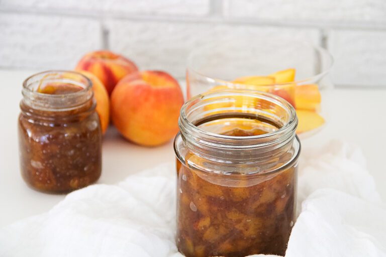 Recipe For Peach Syrup