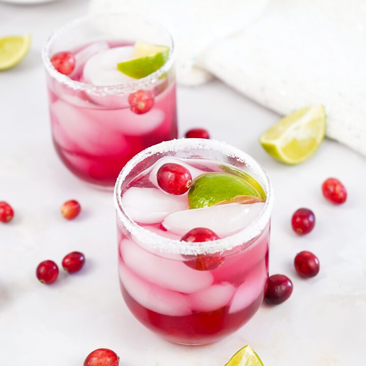 Cranberry Cocktail made with Vodka