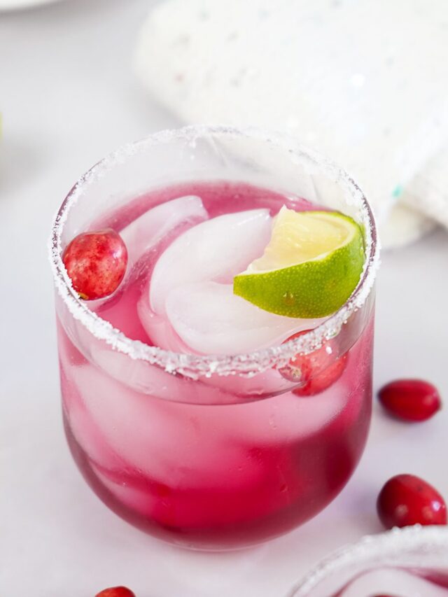 Cranberry Vodka Lime Cocktail Story