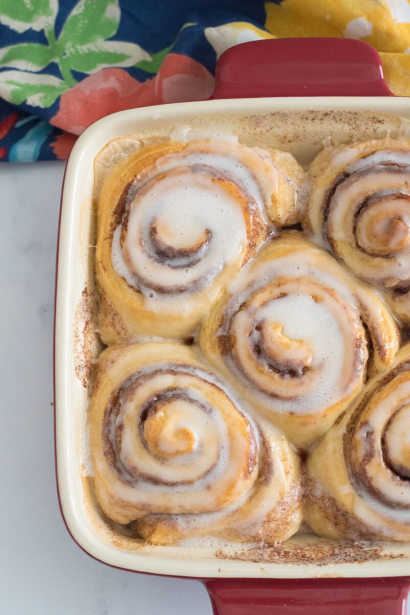 Making your store bought cinnamon rolls last like you made the dough yourself