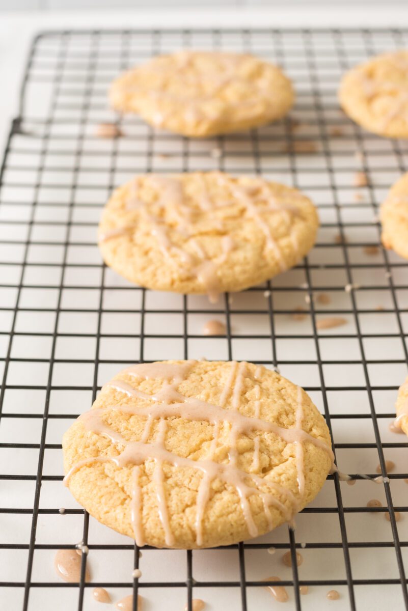 Cake mix cookies made healthier with applesauce