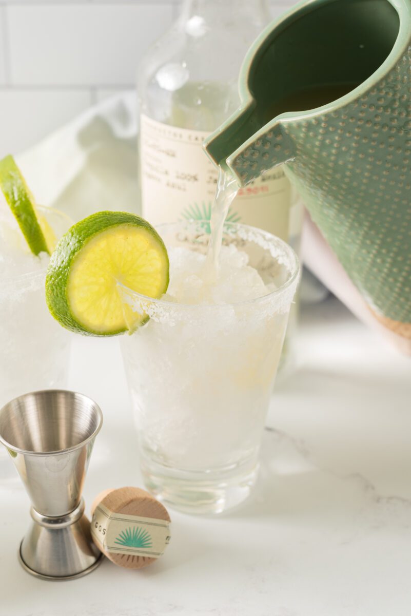 Margarita Mix made for frozen Margaritas just add the tequila and blended ice!