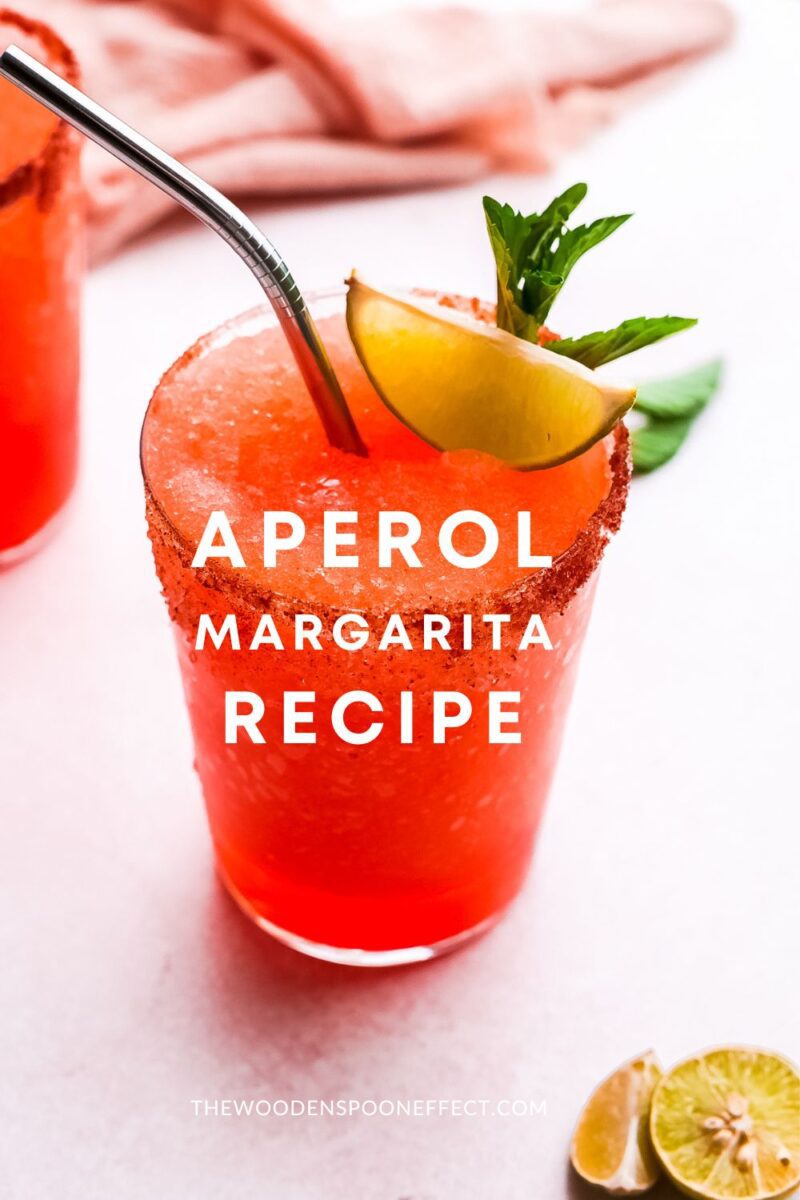 Margarita made with Aperol 