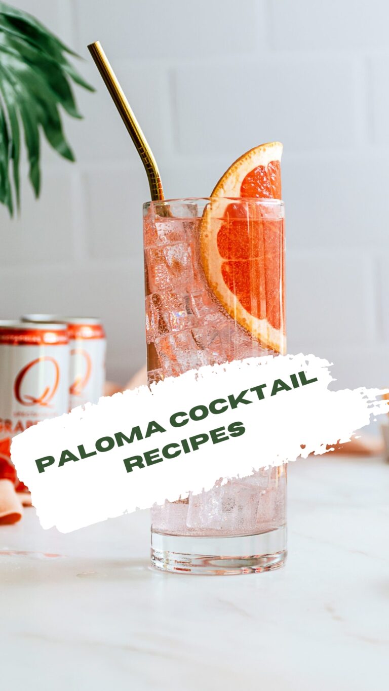 Paloma Cocktail Recipes