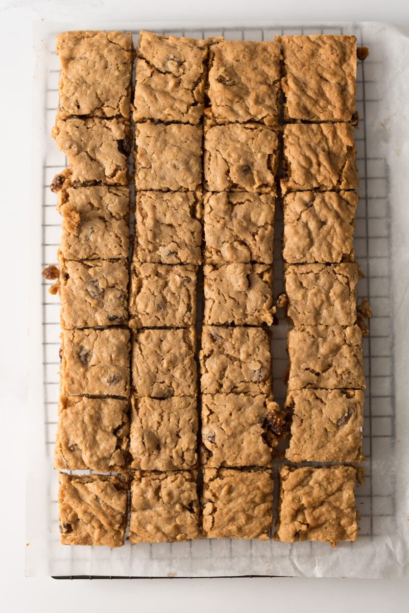 Easy Oatmeal Cookie Recipe made on a sheet pan