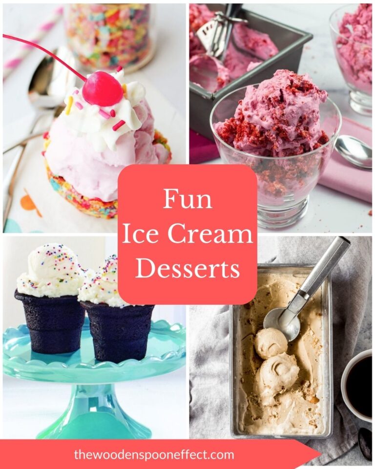 Fun Ice Cream Desserts